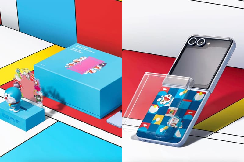 太想要了!Samsung 竟與多啦A夢聯乘,帶來童趣滿分限定版 Galaxy Z Flip6