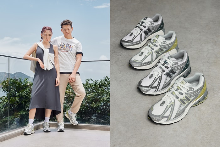 現代都會穿搭靈感!吳保錡(Poki)、蔡寶欣(Pony)重新演繹 New Balance 人氣鞋款 1906R 新配色