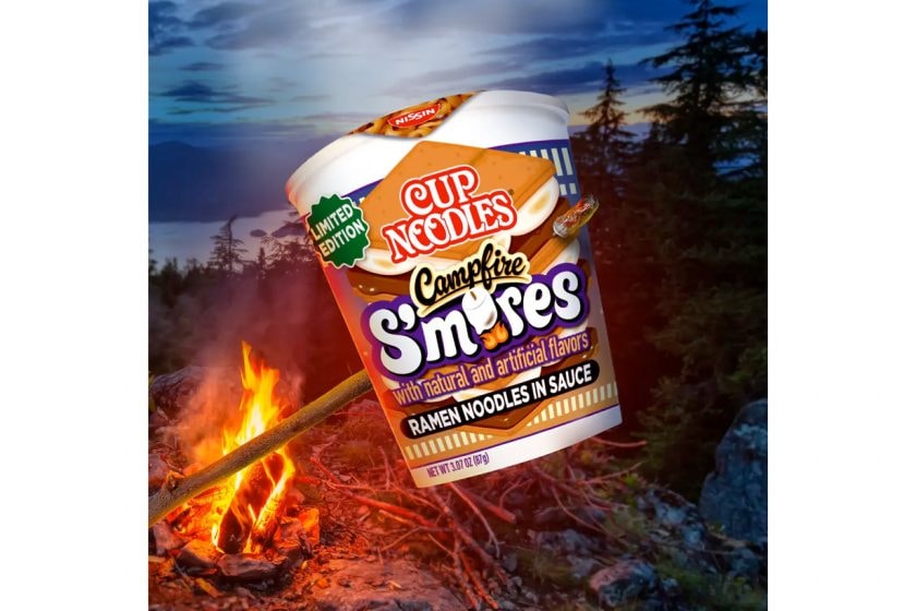 nissin Campfire S'mores limited flavor how taste