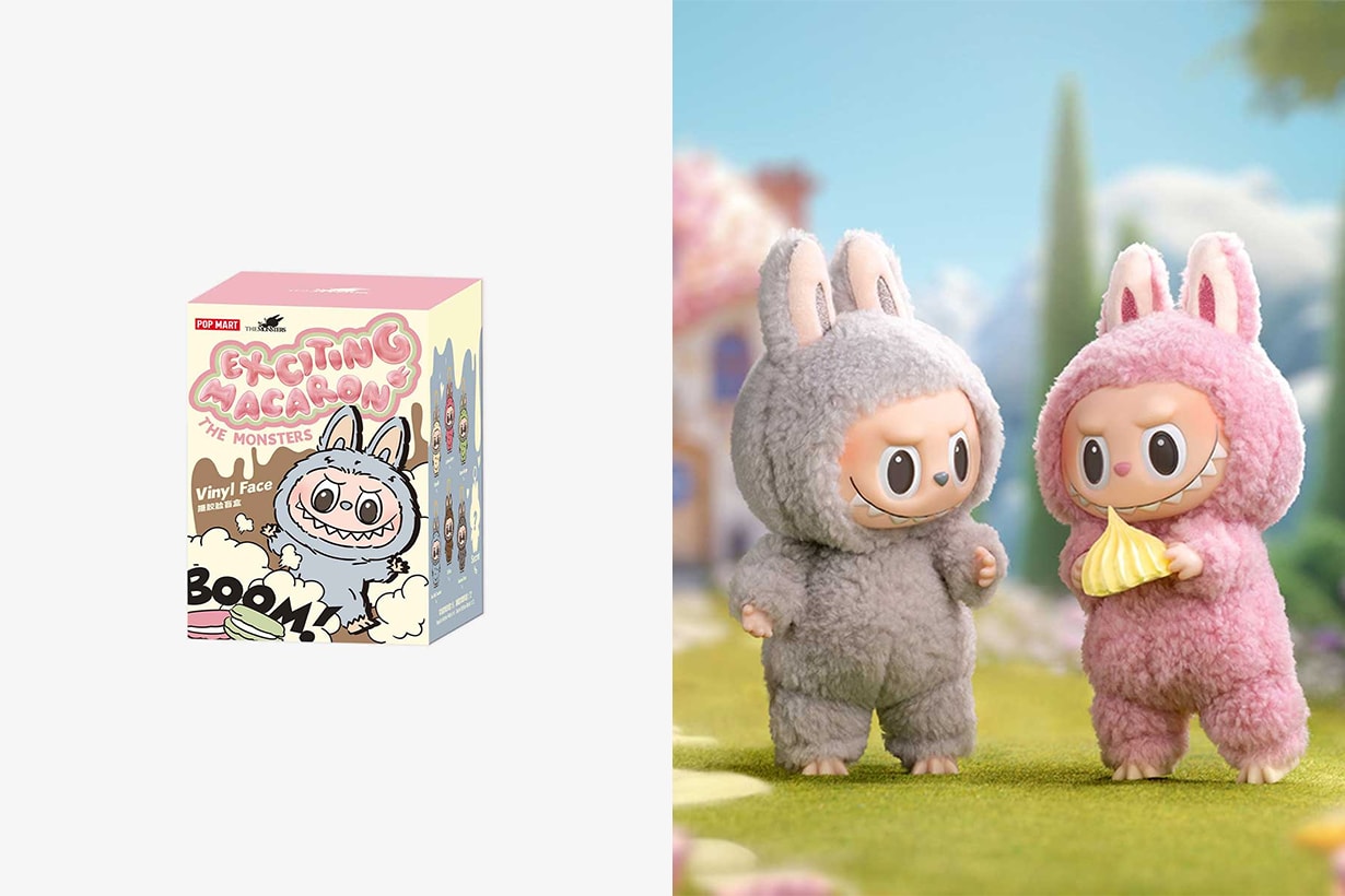 Pop Mart LABUBU the monsters exciting macaron blind box