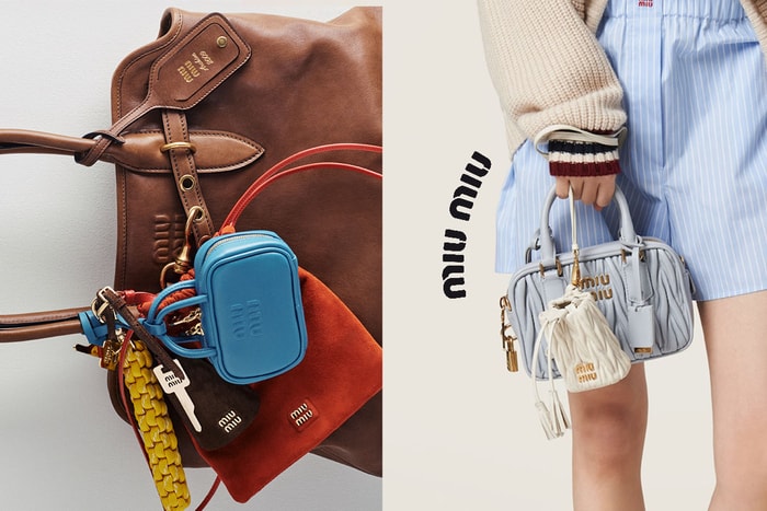 照到縮小燈的 Miu Miu 手袋變成吊飾：10+「超迷你包包」該選哪款才好？