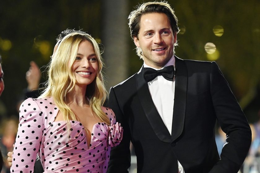 Margot Robbie pregnant first child Tom Ackerley photo