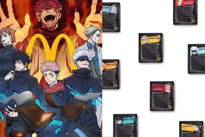 8 個人氣角色現身醬料包裝：這次 McDonald's 竟然連名人氣動畫《咒術迴戰》！