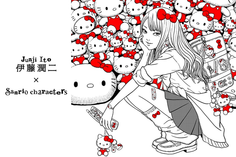 Junji Ito x Sanrio Characters 2024 pop-up release info 