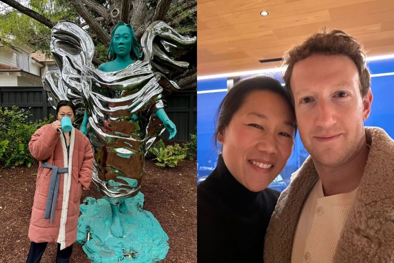 朱克伯格把老婆的模樣造成雕像，示愛方法奢華得令人羡慕！