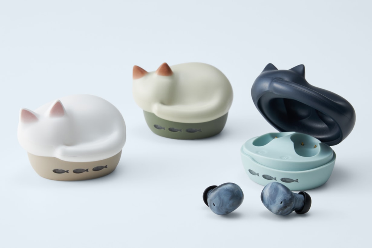 Earphone nirkabel kucing terbaru 2 Radius NEKO Earphone Nirkabel Sejati HP-C28BT