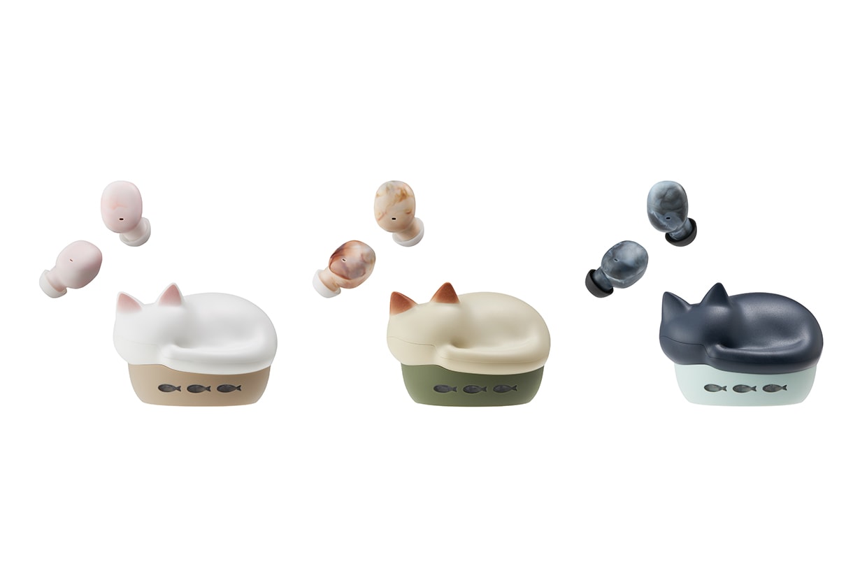 Earphone nirkabel kucing terbaru 6 Radius NEKO Earphone Nirkabel Sejati HP-C28BT