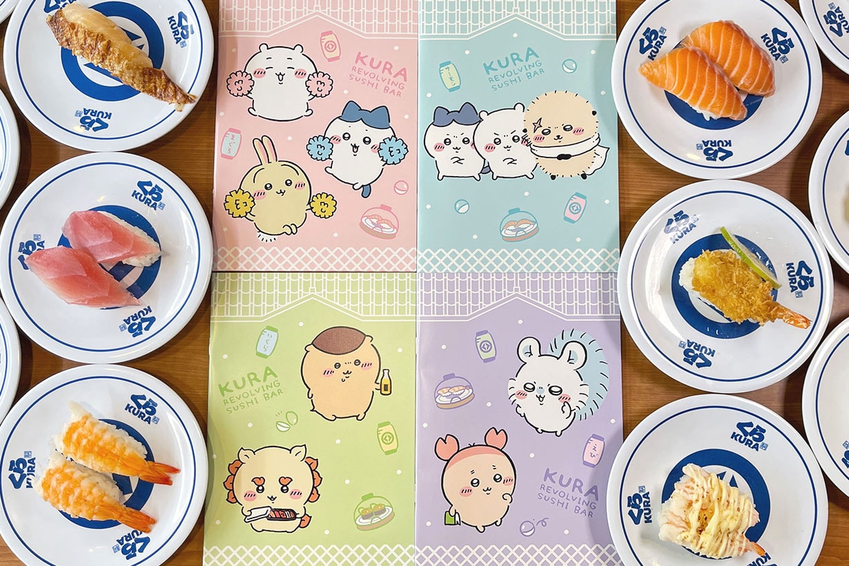 Chiikawa x kura sushi Taiwan