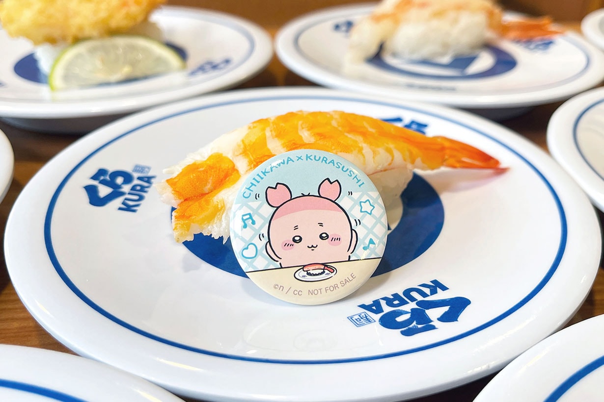 Chiikawa x kura sushi Taiwan
