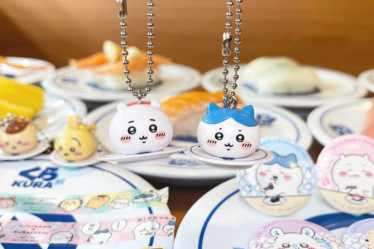 Chiikawa x kura sushi Taiwan