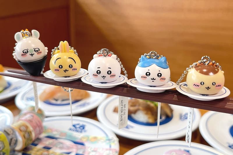 Chiikawa x kura sushi Taiwan