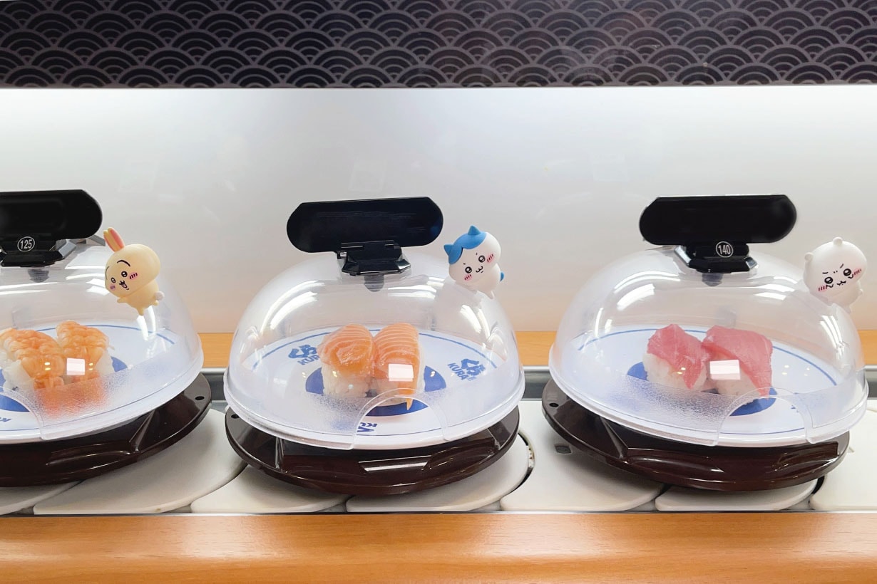 Chiikawa x kura sushi Taiwan
