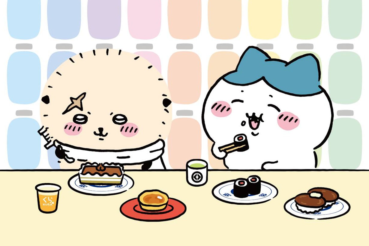 Chiikawa x kura sushi Taiwan