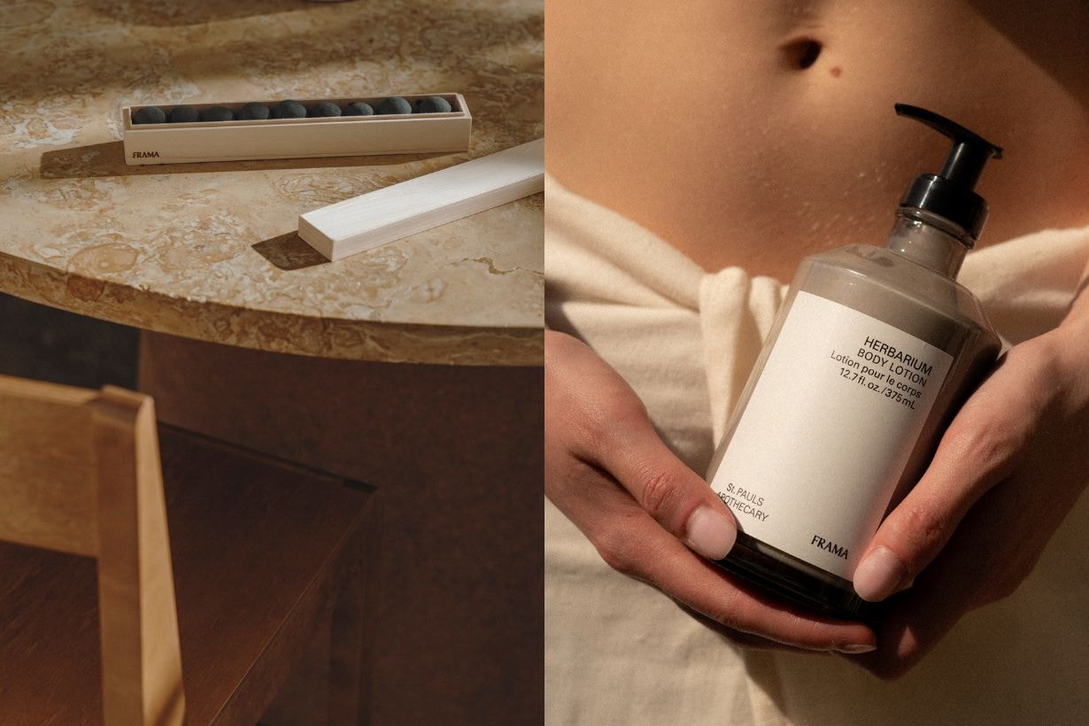 FRAMA danish brand Indie Brand home Fragrances Body Care