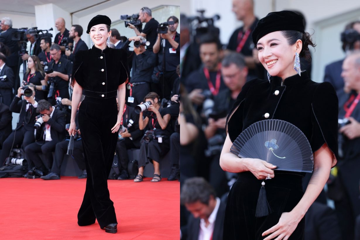 Zhang Ziyi 81st Venice Film Festival 2024 Red Carpet look