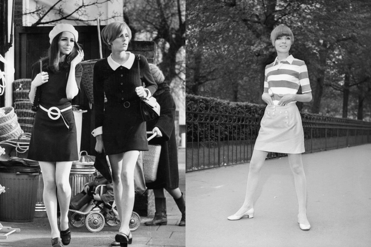1960s fashion Vintage Retro Timeless Mini Skirt Mary Jane