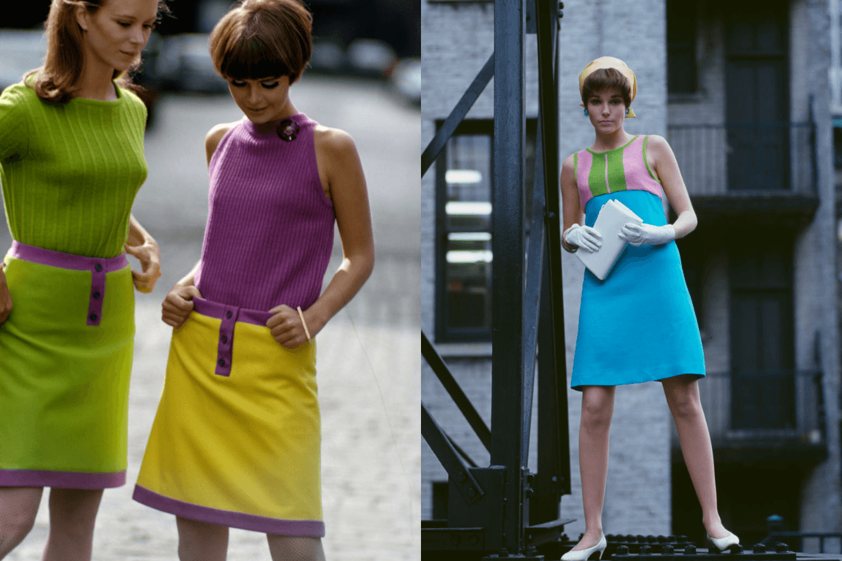 1960s fashion Vintage Retro Timeless Mini Skirt Mary Jane