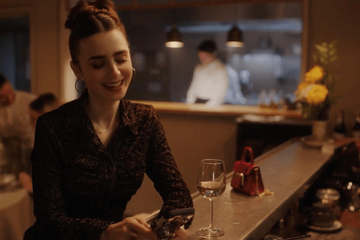 Emily in Paris 4 lily collins bag Emily Cooper’s Handbag style oufit