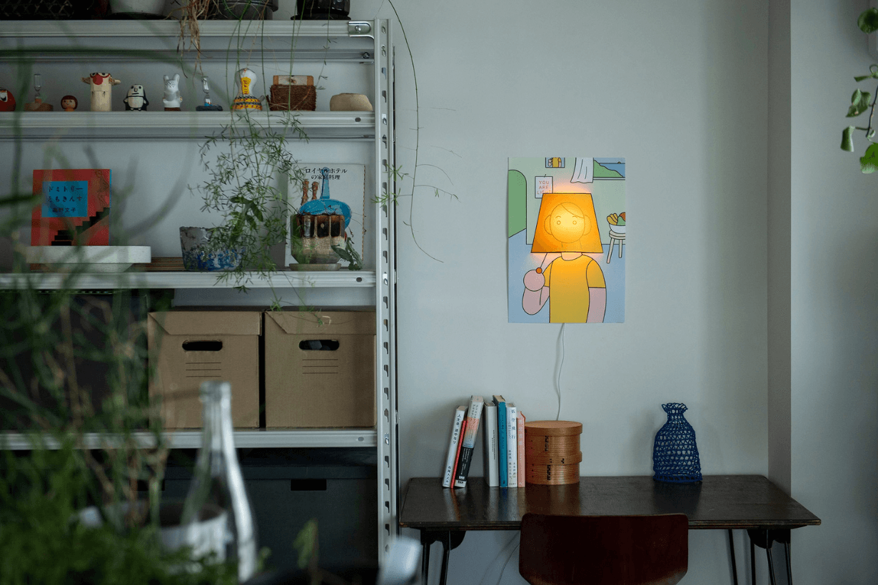 POSTER LIGHT Poster Lamp Lighting design Home Decor Sakaemark