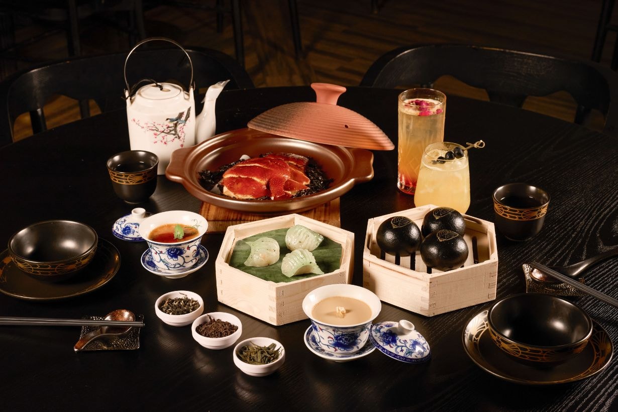 Kelas Hotel terbaik di Hong Kong 8 Perpustakaan Dim Sum: Teh sore dan makanan ringan