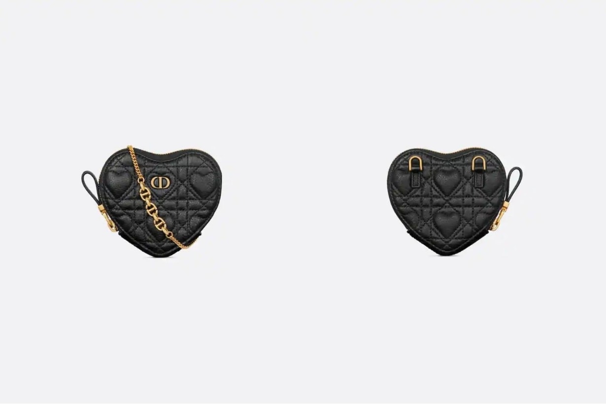 Dior 也可以又帥又辣!韓韶禧演繹全新黑金心心包,展現帥氣叛逆氣息
