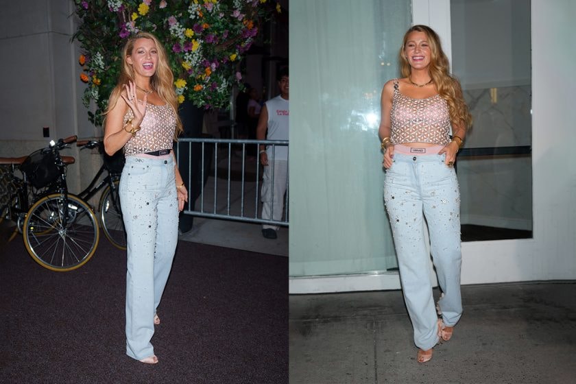blake lively versace mistake same outfit explain