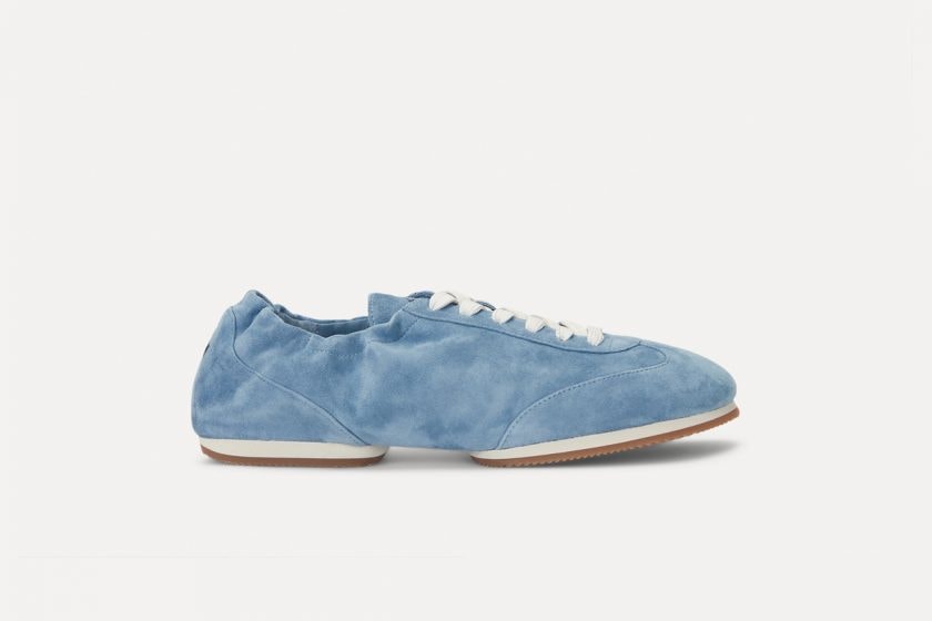 Polo Ralph Lauren The Suede pony ballerina trainer