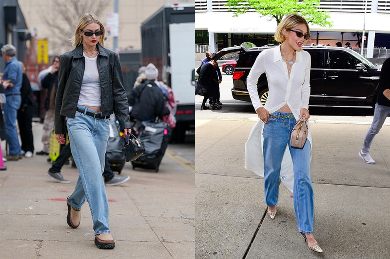 向 Gigi Hadid 偷師：藍色牛仔褲太普通了，要百搭的話，這 3 款顏色更值得入手！