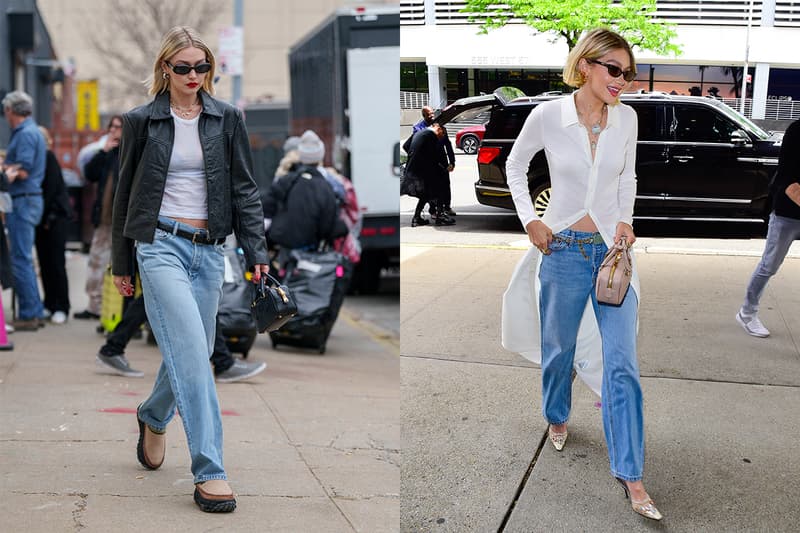 向 Gigi Hadid 偷師:藍色牛仔褲太普通了,要百搭的話,這 3 款顏色更值得入手!
