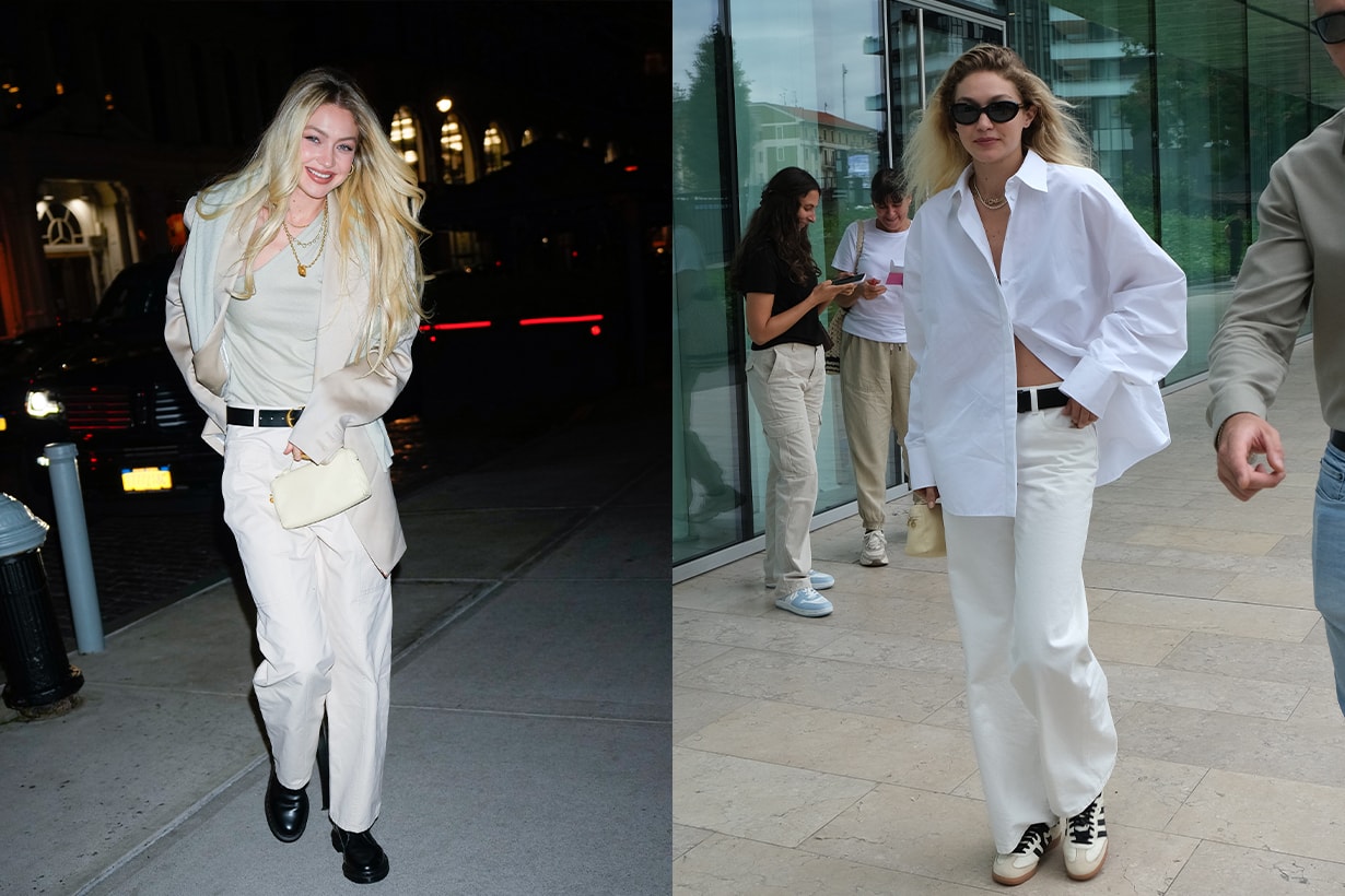 向 Gigi Hadid 偷師:藍色牛仔褲太普通了,要百搭的話,這 3 款顏色更值得入手!