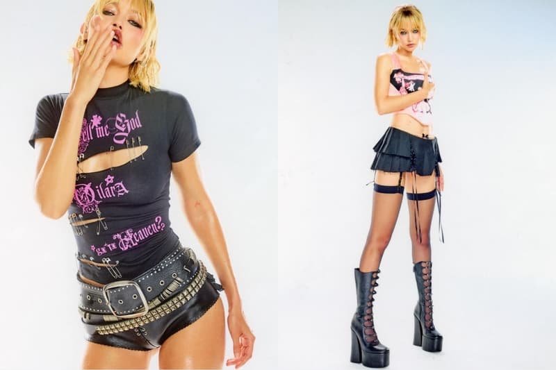 差點認不出來! Gigi Hadid 展示 Heaven by Marc Jacobs 和 Dilara Findikoglu 全新系列