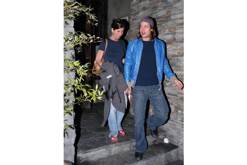 90s 2000s hollywood couple outfit street snap beckham brad jennifer kate johnny Elizabeth hugh uma ethan sarah matthew valentine's day
