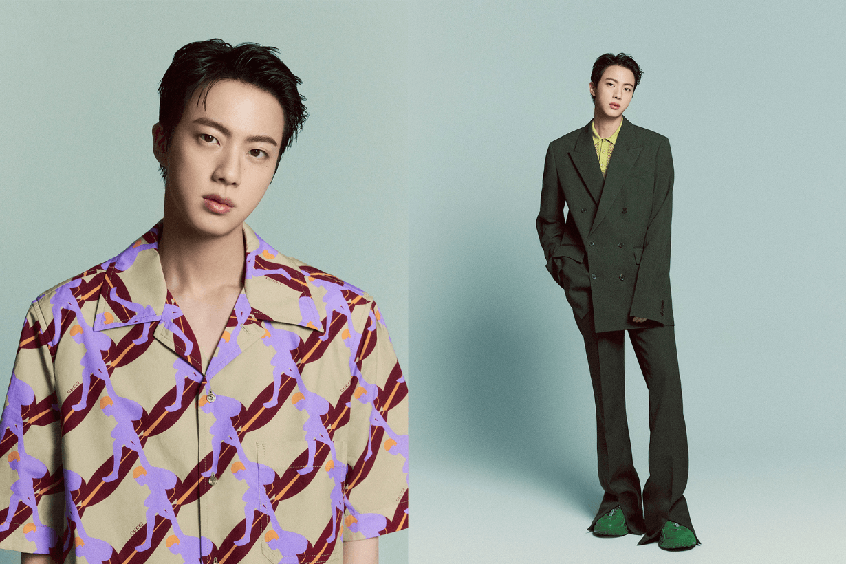 BTS Jin Gucci Global Brand Ambassador