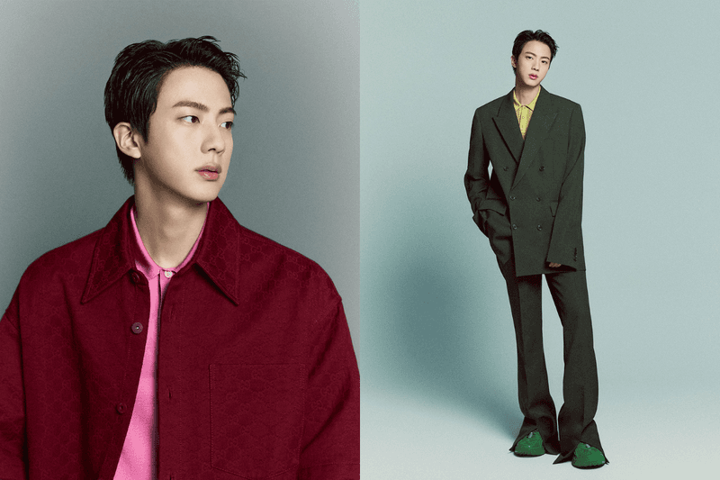 GUCCI 宣佈 BTS JIN 正式成為新任全球品牌大使,成為 Jin 退役後繼 Fred 第二個代言!