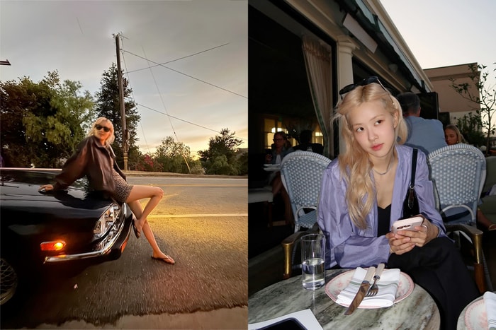 握著方向盤的 Rosé 很帥:今年熱騰騰考到駕照後,終於公開了第一台車!