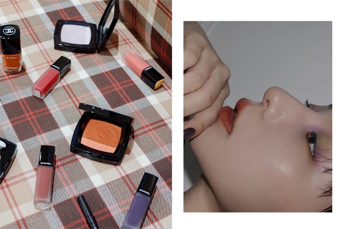 #Popbeewith 彩妝師陳葦 / 開箱 CHANEL 秋季彩妝:不藏私唇彩 Tips、紫色睫毛其實很電!