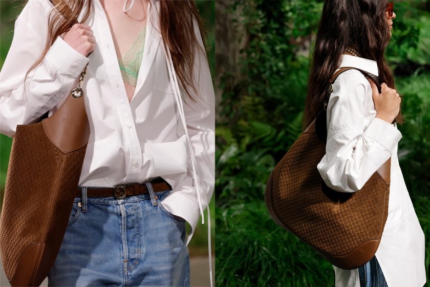 gucci b bag release 2024 fall winter campaign