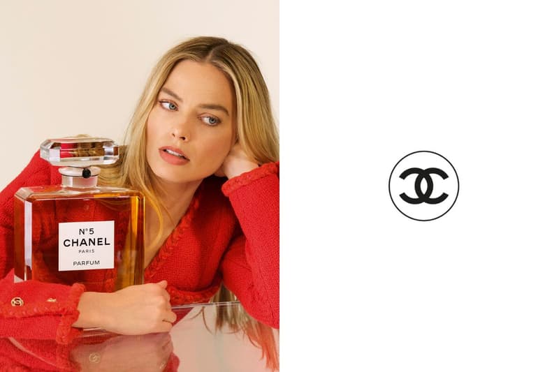 香奈兒宣布 Margot Robbie 成為全新 N°5 香水全新形象大使!