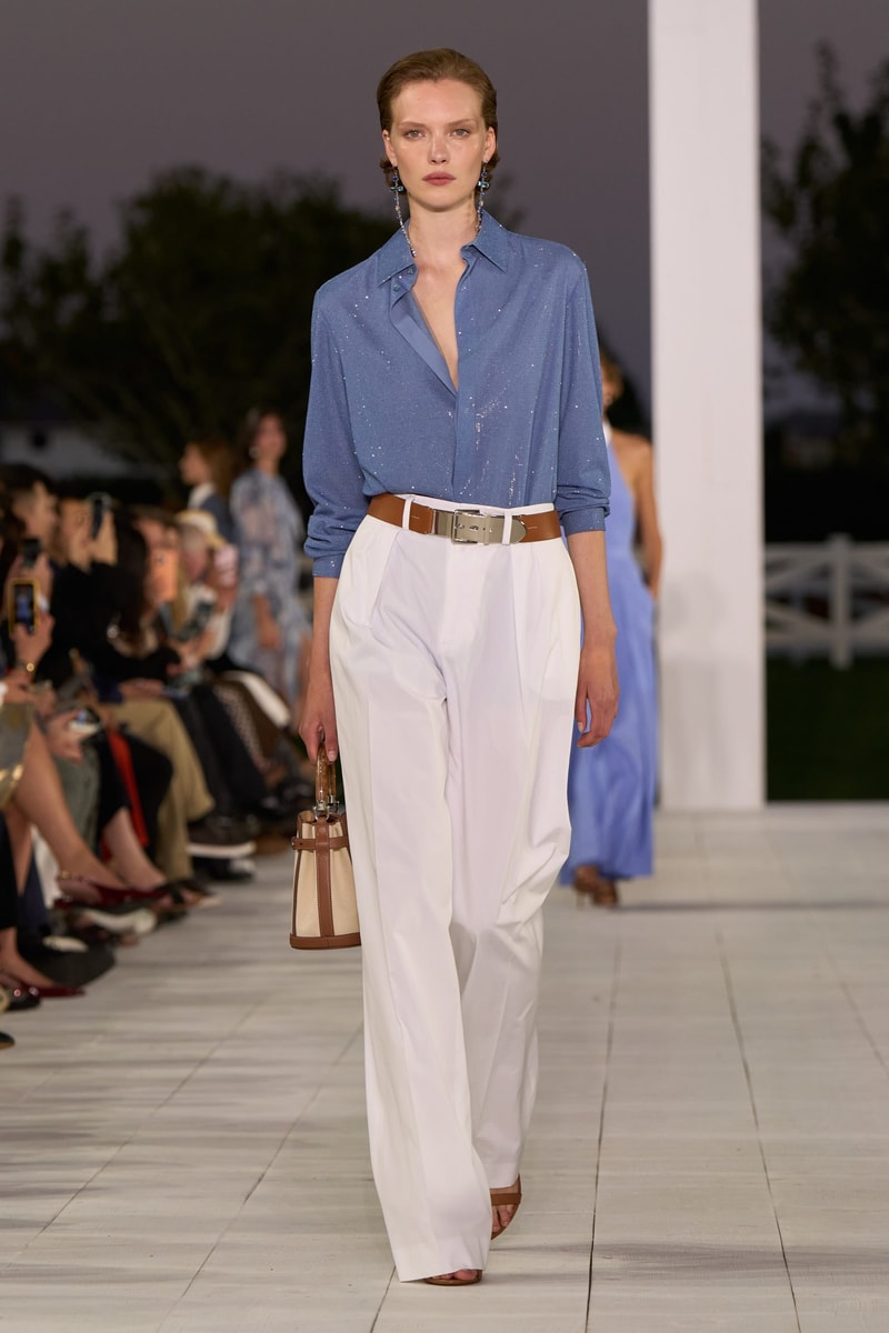 Ralph Lauren 2025 spring runway show new york fashion week 