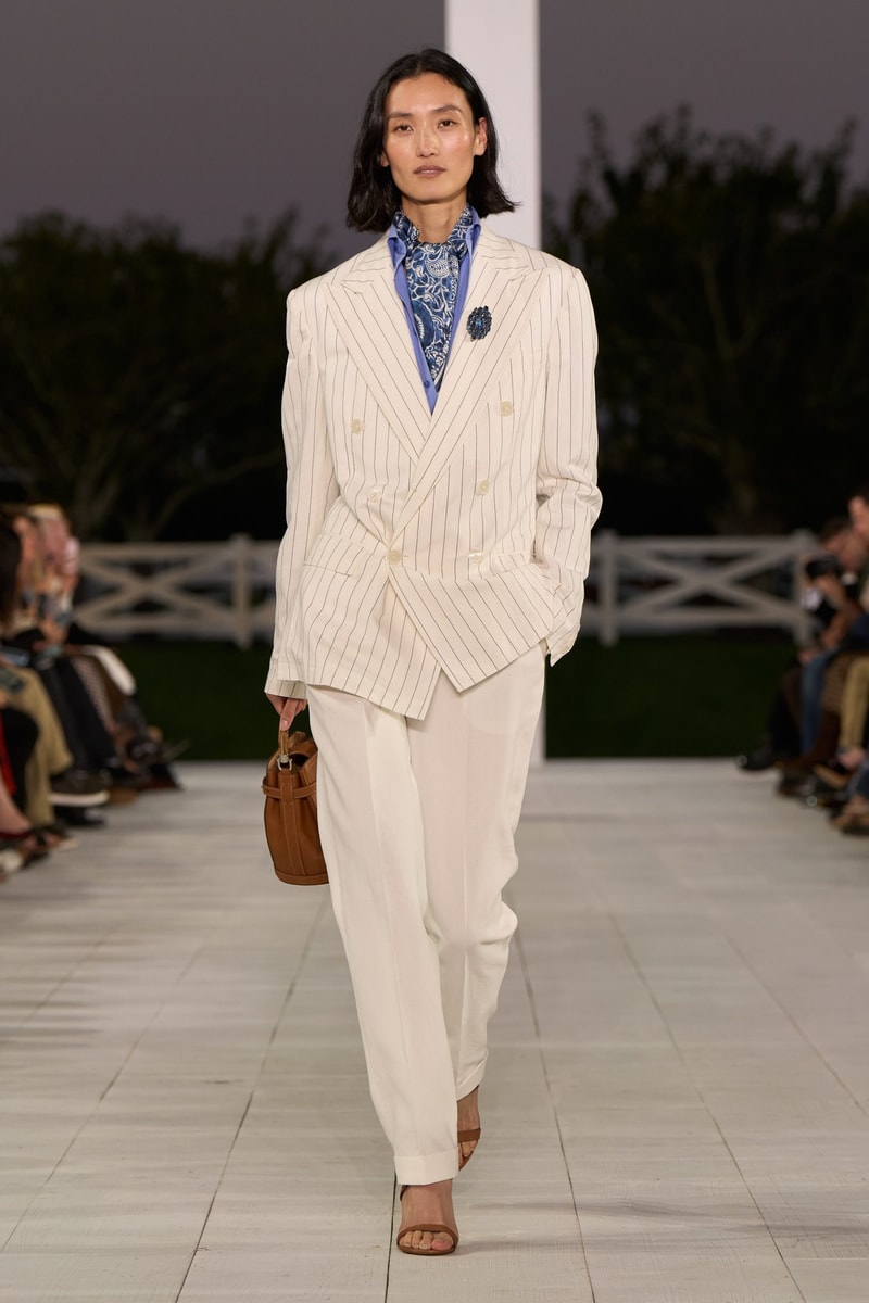 Ralph Lauren 2025 spring runway show new york fashion week 