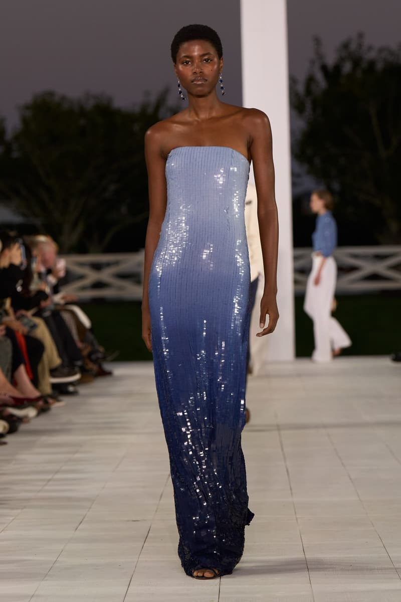 Ralph Lauren 2025 spring runway show new york fashion week