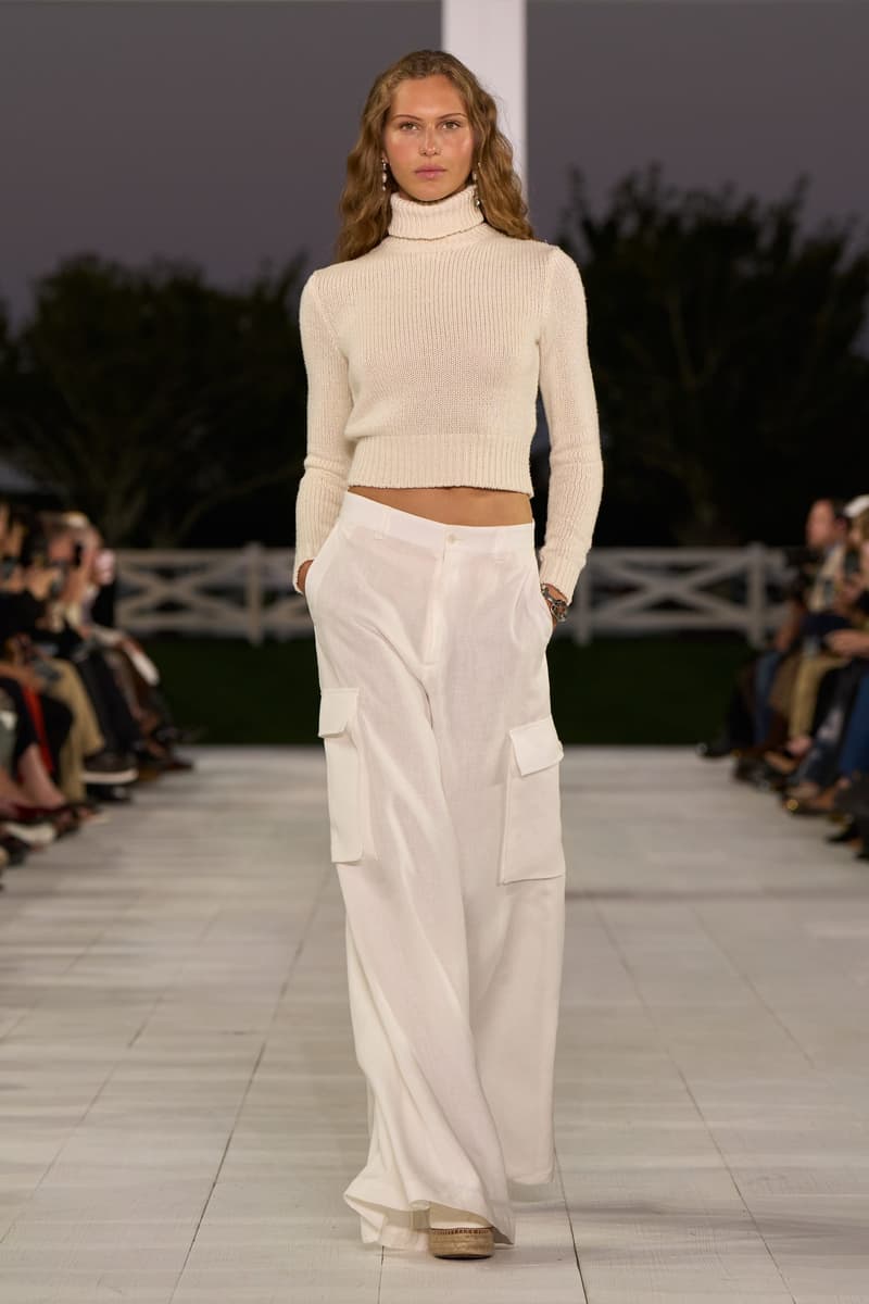 Ralph Lauren 2025 spring runway show new york fashion week