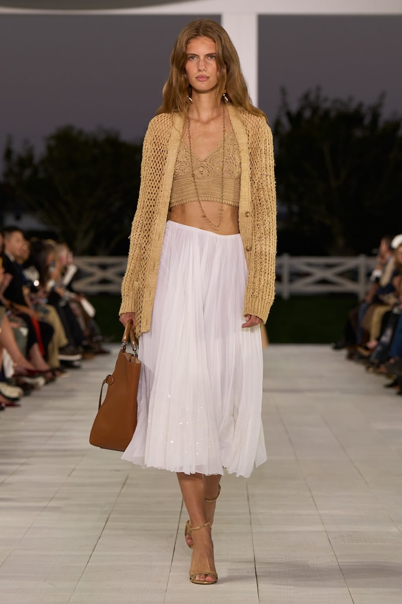 Ralph Lauren 2025 spring runway show new york fashion week 