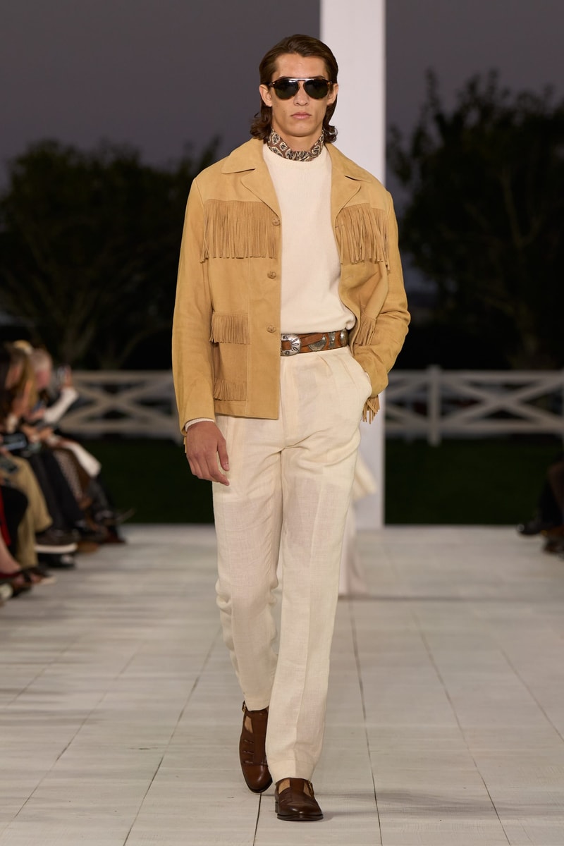 Ralph Lauren 2025 spring runway show new york fashion week 