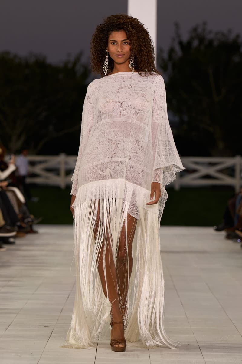 Ralph Lauren 2025 spring runway show new york fashion week