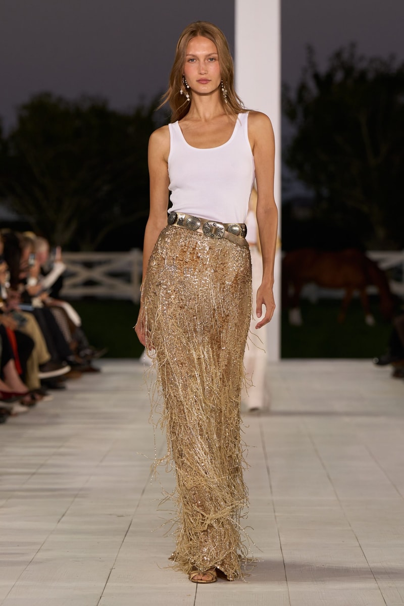 Ralph Lauren 2025 spring runway show new york fashion week 