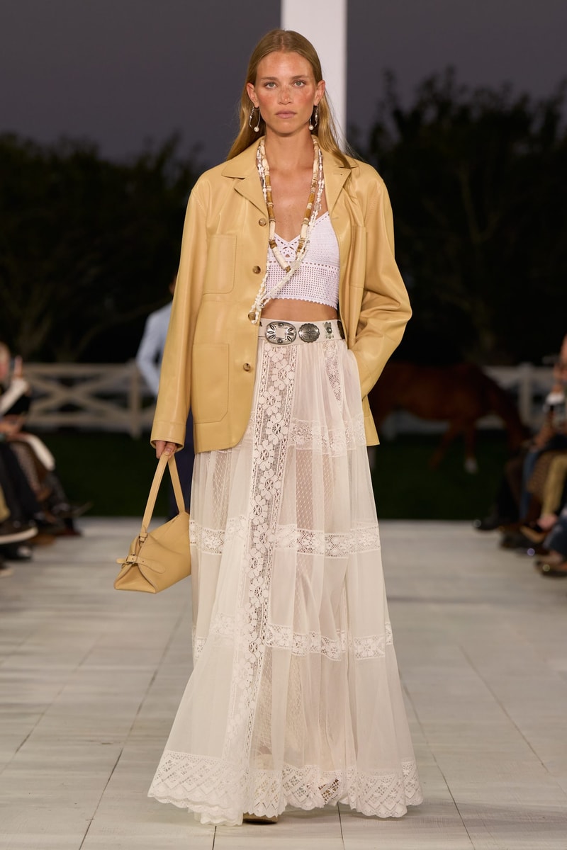 Ralph Lauren 2025 spring runway show new york fashion week 