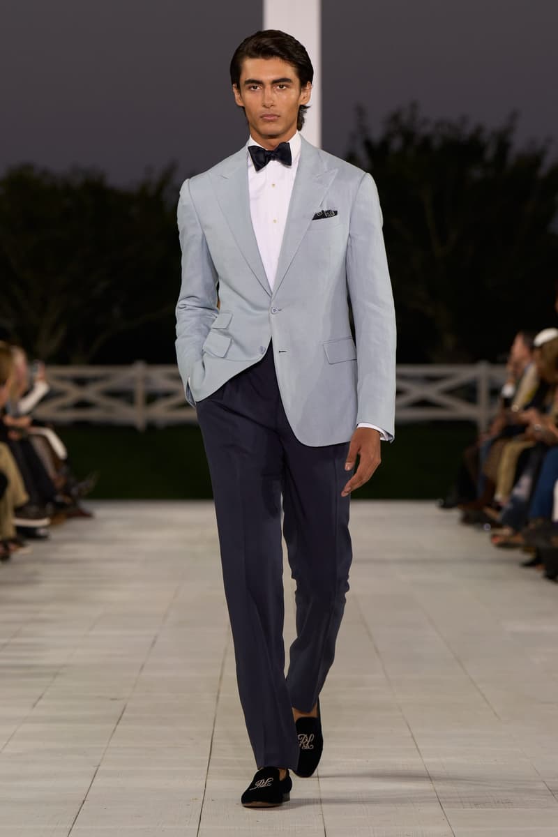 Ralph Lauren 2025 spring runway show new york fashion week