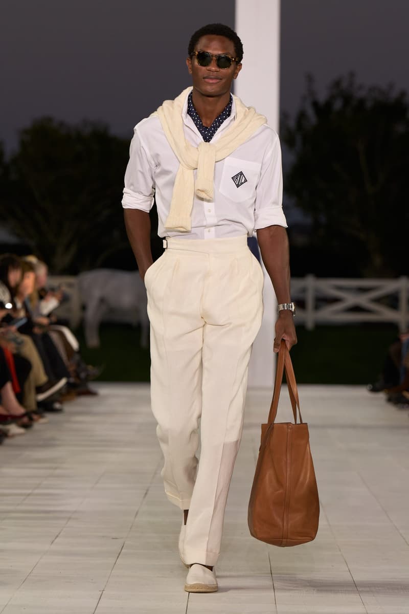 Ralph Lauren 2025 spring runway show new york fashion week