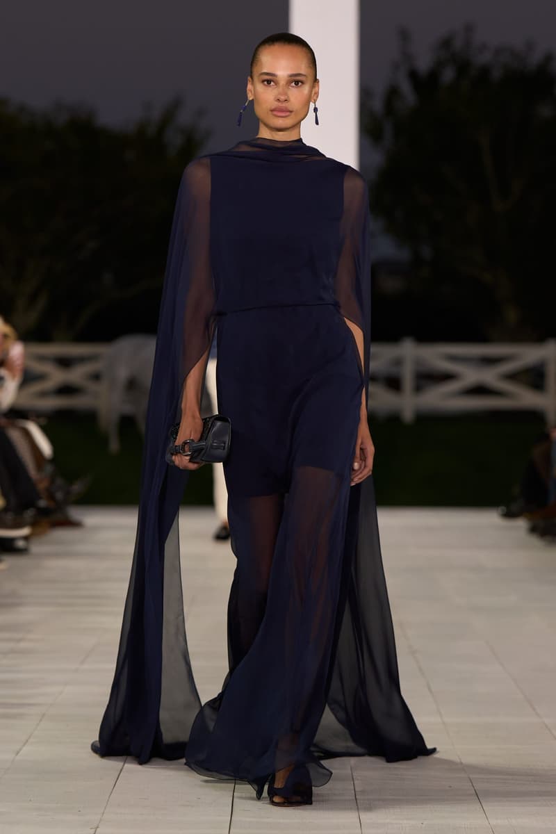 Ralph Lauren 2025 spring runway show new york fashion week